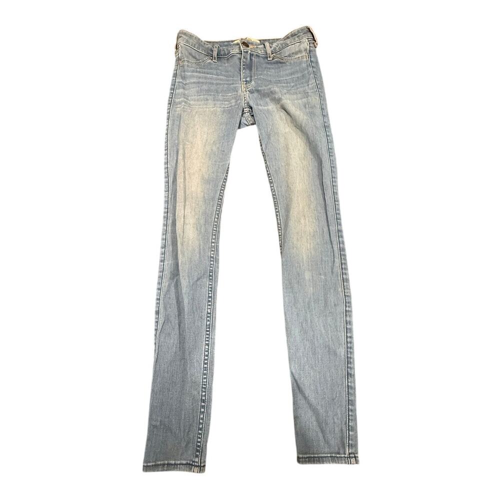 Hollister California Women's Blue Comfort Skinny Denim Jeans Size W24 L29
